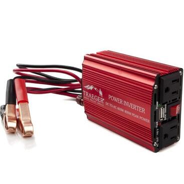Traeger 400 Watt Dual Outlet Mobile Power Inverter With Usb Port Bac287 Bbqguys