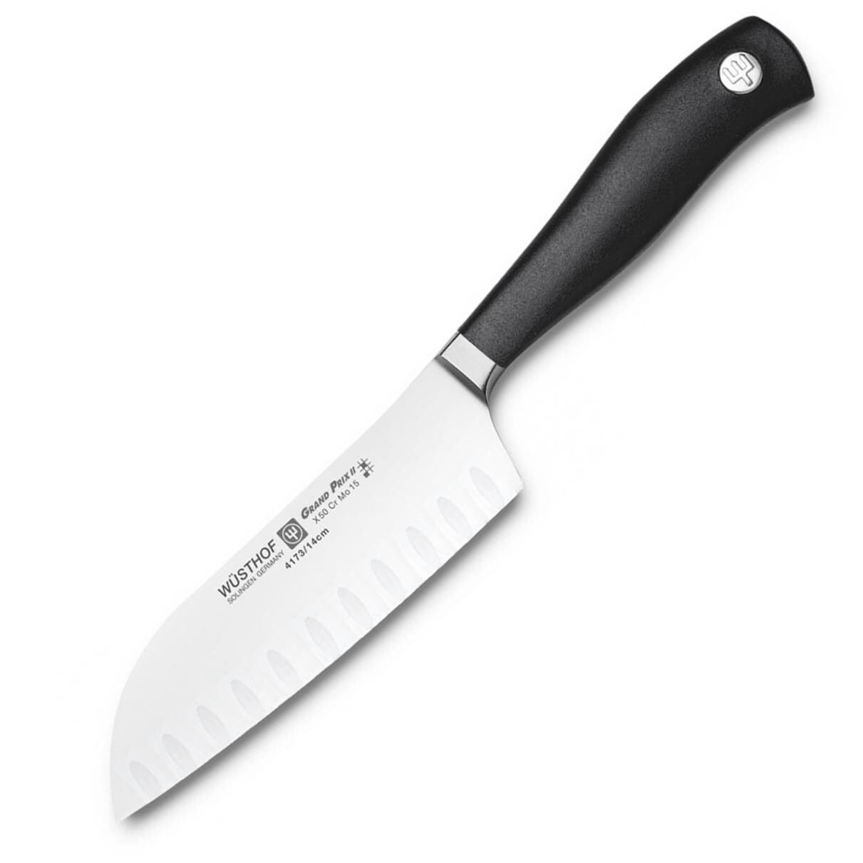 Wusthof Grand Prix II 5-Inch Hollow Edge Santoku - 1040931314