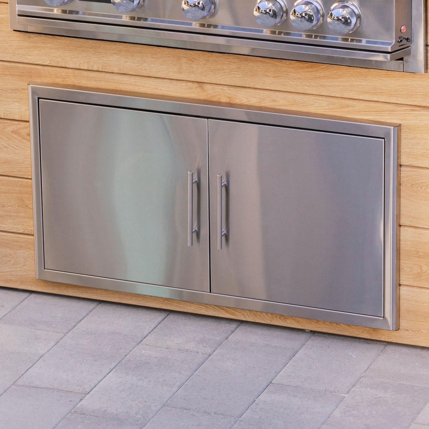 Blaze 32-in Double Access Door w/ Paper Towel Holder : BBQGuys
