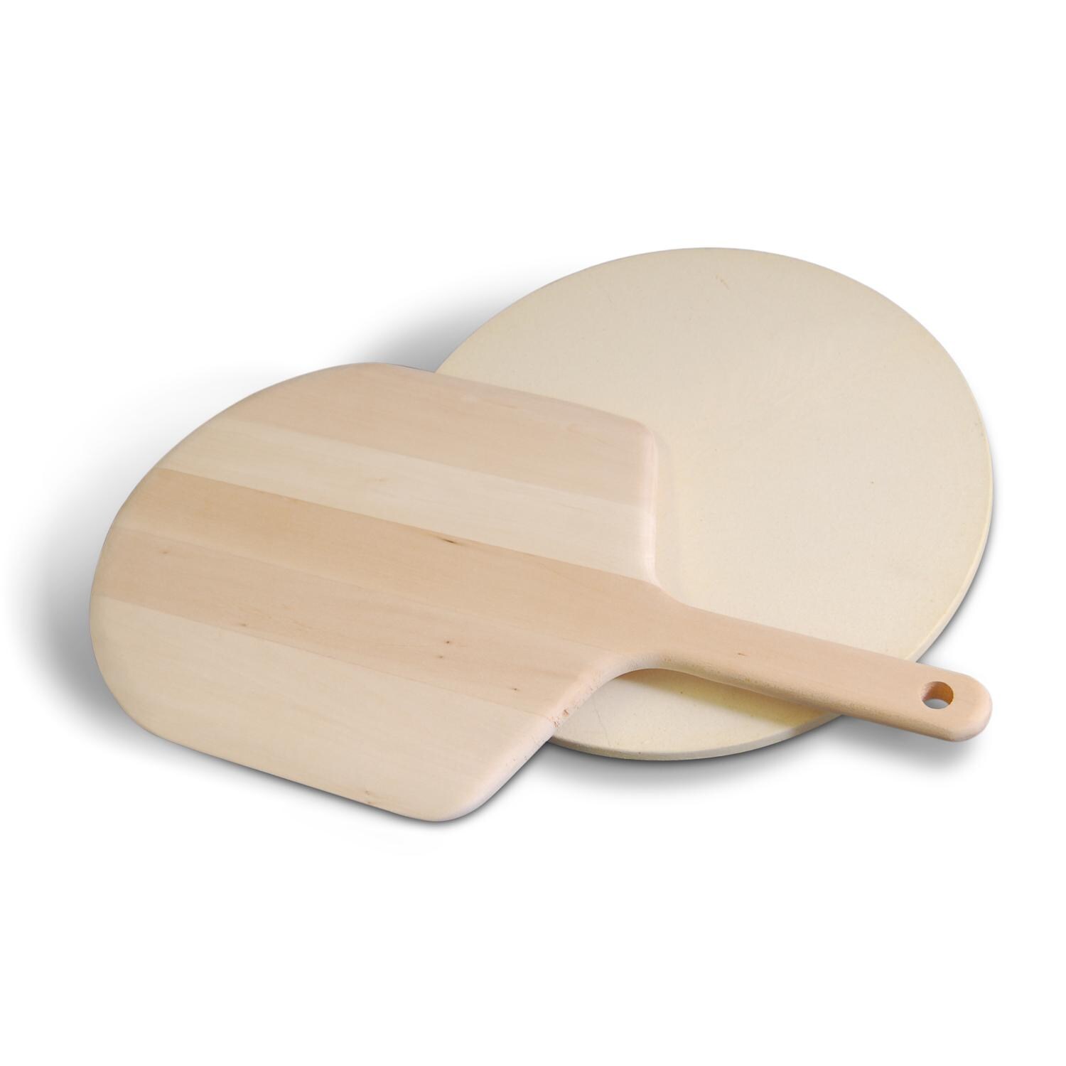 KettlePizza KPD-GP Pizza Stone & Wood Pizza Peel thumbnail