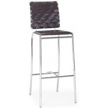 Zuo Modern Criss Cross Barstool Espresso (Set Of 2 Stools) 333070 image