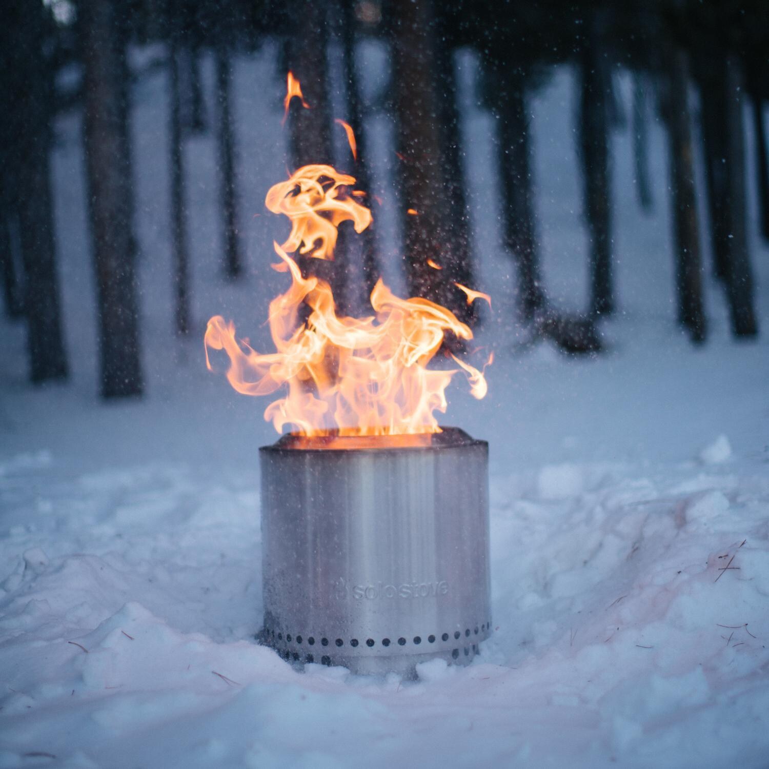 Solo Stove SSRAN-2.0 Ranger 2.0 - Snow Lifestyle **Shown with optional stand thumbnail