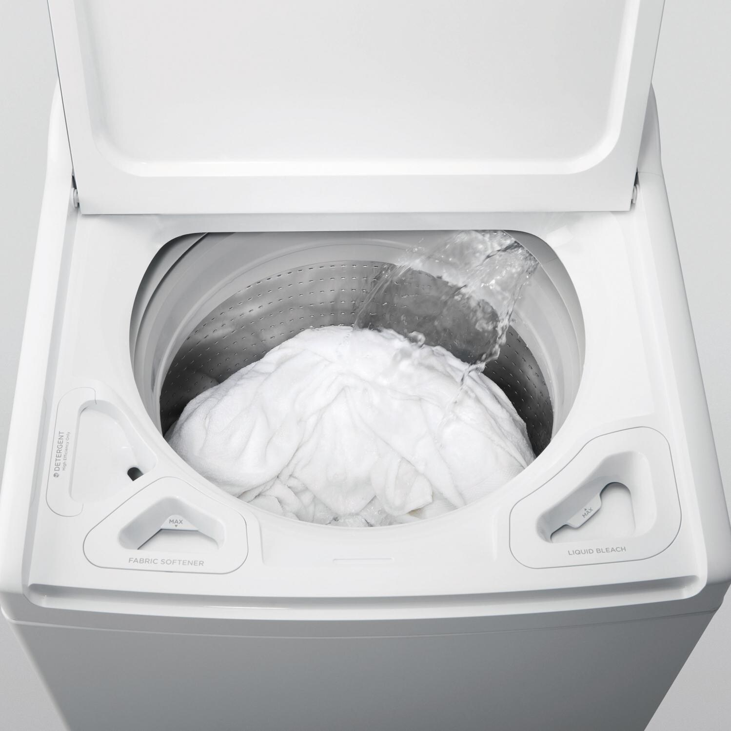 Fisher Paykel 4.0 Cu. Ft. AquaSmart 12 Cycle Top Load Washer W/ Glass Lid - White - WL4027P1 - Top Load thumbnail