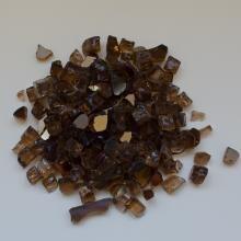 Amantii Light Brown Reflective 1/2-Inch Fire Glass - 5 Pounds - AMSF-GLASS-02 image