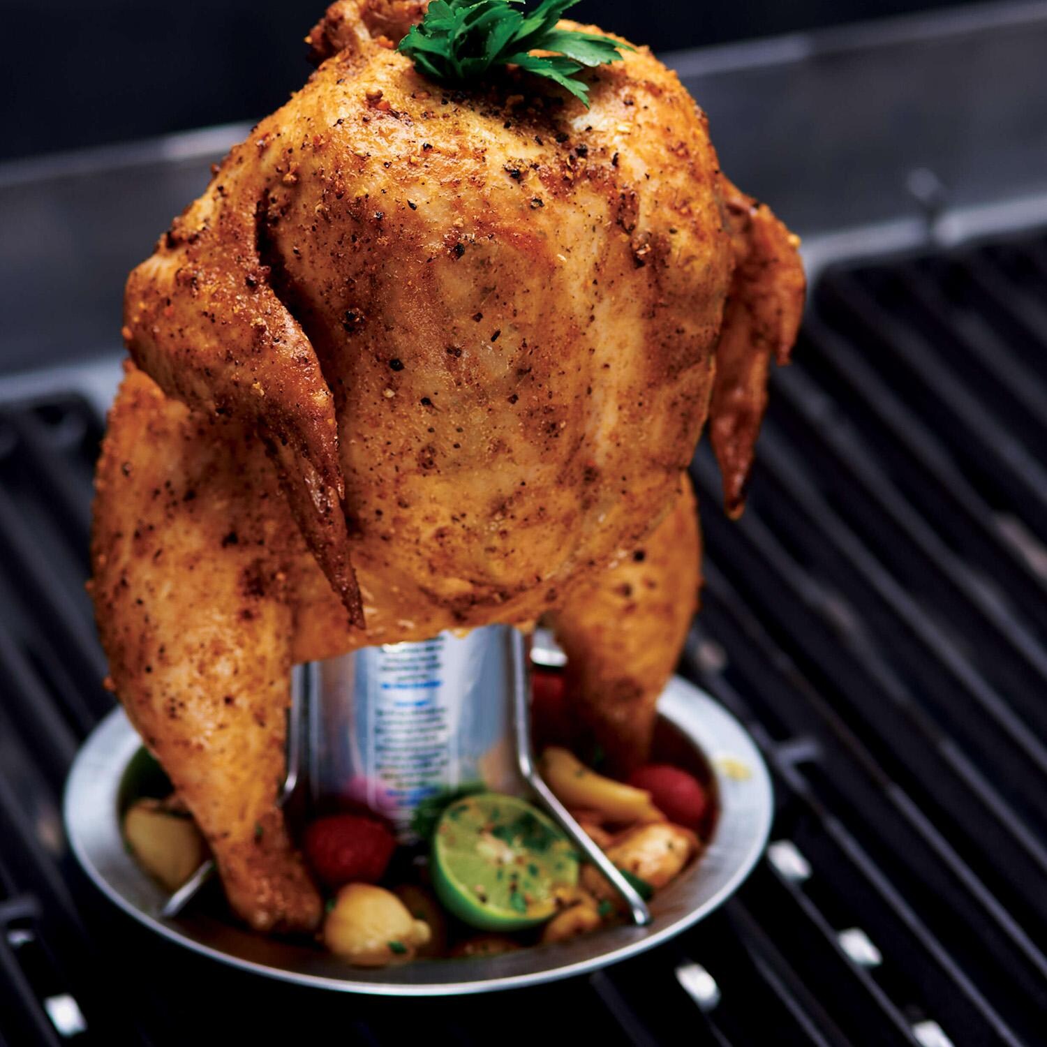 GrillPro Stainless Steel Chicken Roaster - 41333 - Cooking Chicken - Lifestyle thumbnail