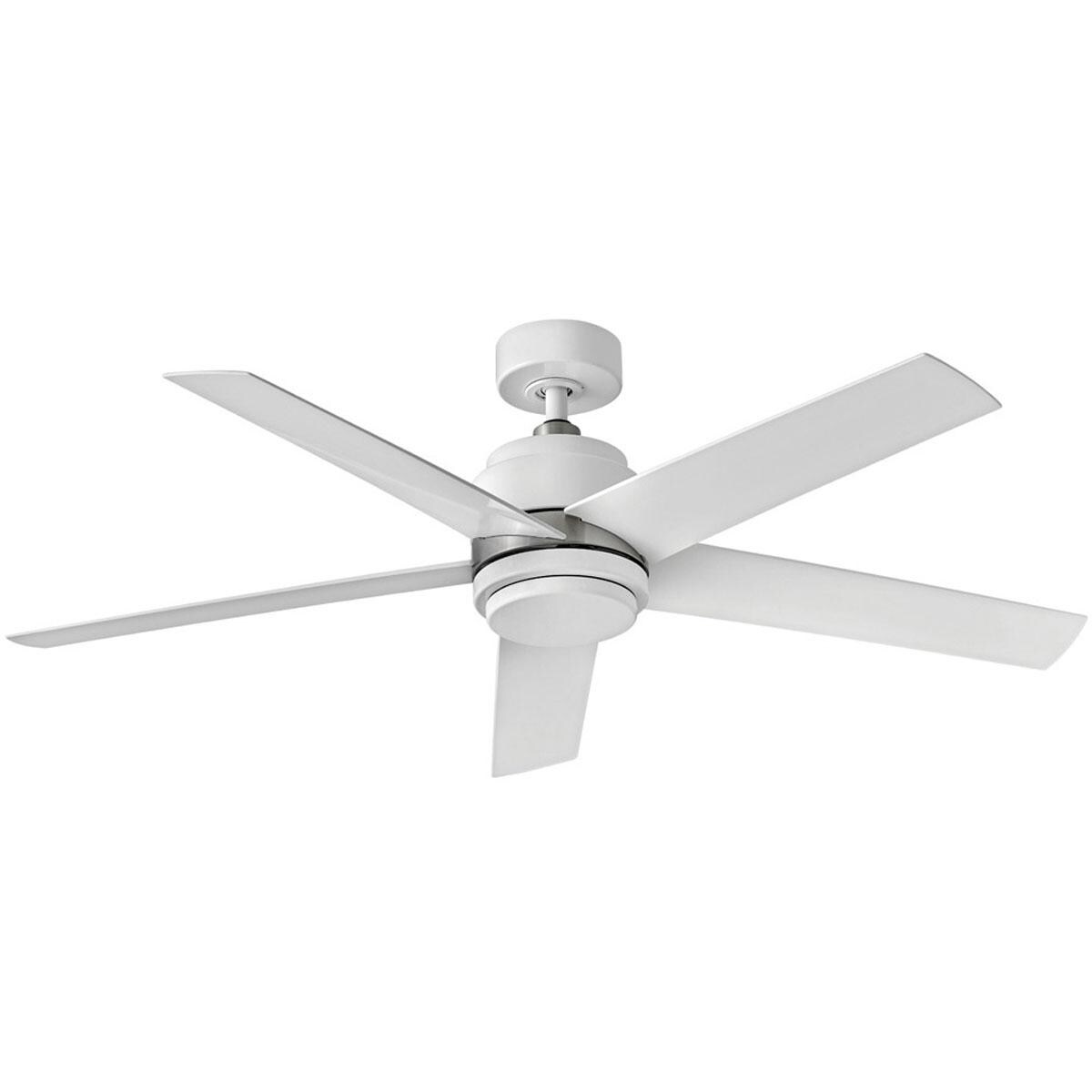 Hinkley Lighting 902054FAW-LWA Tier 54 Inch Ceiling Fan - Appliance White - Shown Without Light Kit Installed thumbnail