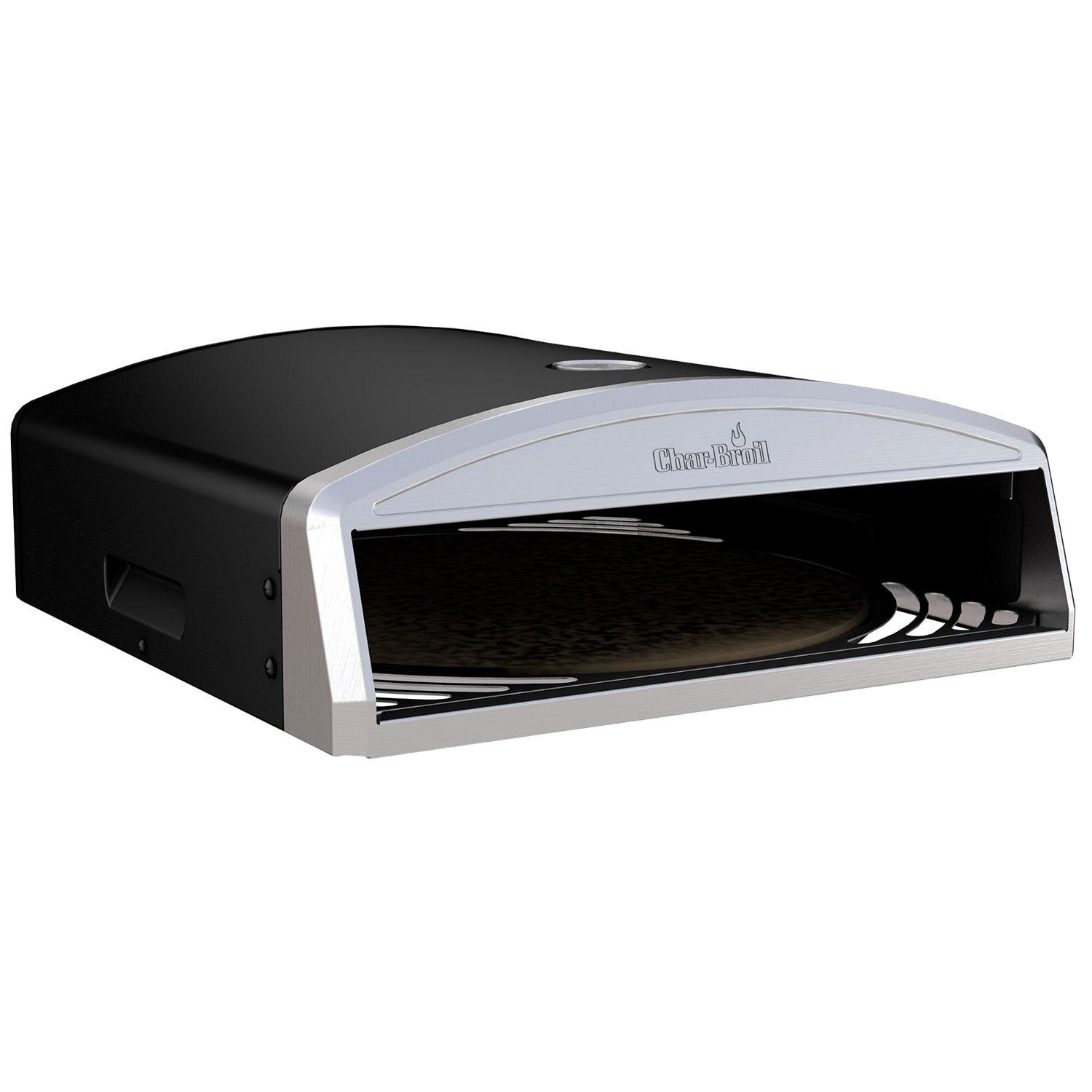 Charbroil 2415977 Universal Pizza Oven Grill Accessory - Right Angle - White Background thumbnail