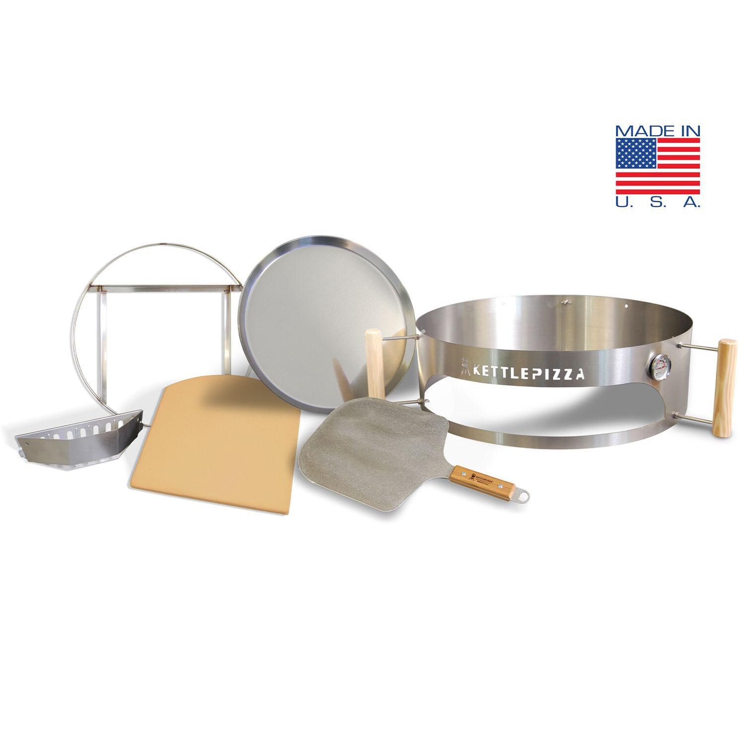 KettlePizza KPPK-22 Pro Pizza Oven Kit For Weber 22.6 - Kit Accessories - White Background thumbnail