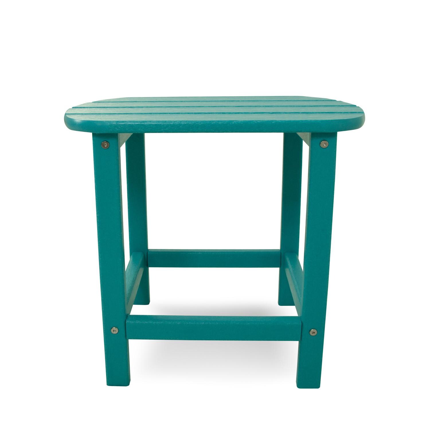 POLYWOOD SBT18AR South Beach 19 X 15-Inch Side Table - Front View thumbnail
