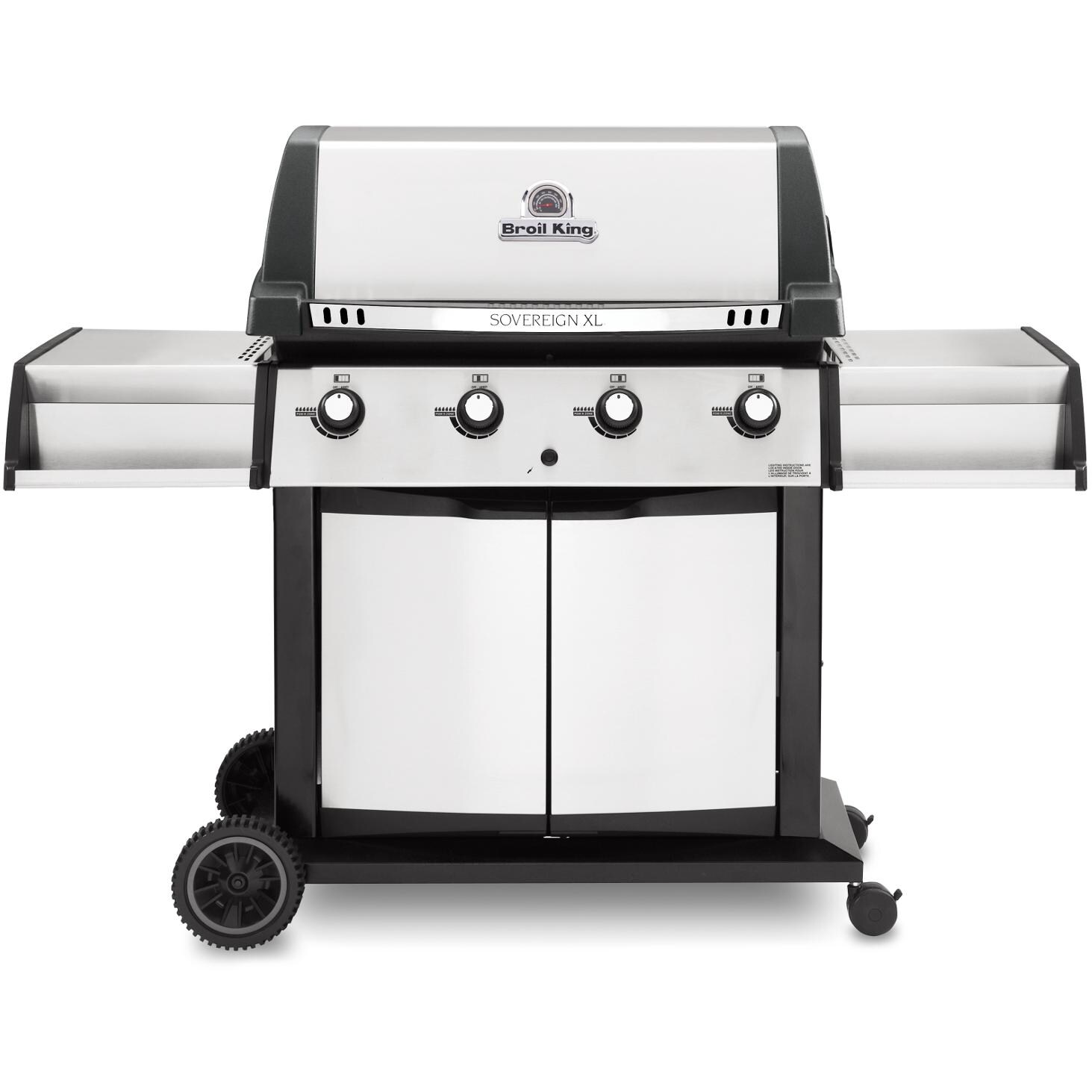Broil King Sovereign XLS 20 4-Burner Natural Gas Grill - Stainless Steel