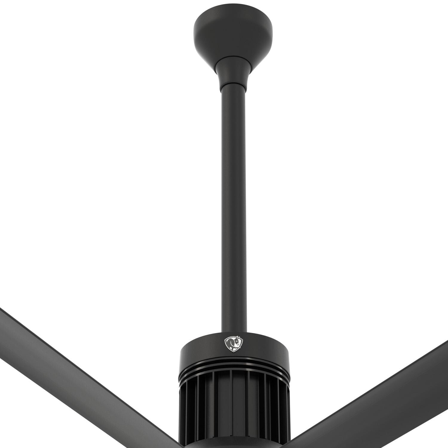Big Ass Fans 009059-728-24 24-Inch i6 Downtube Assembly Black (Flat/Sloped Ceiling 13 - 14 ft.) thumbnail