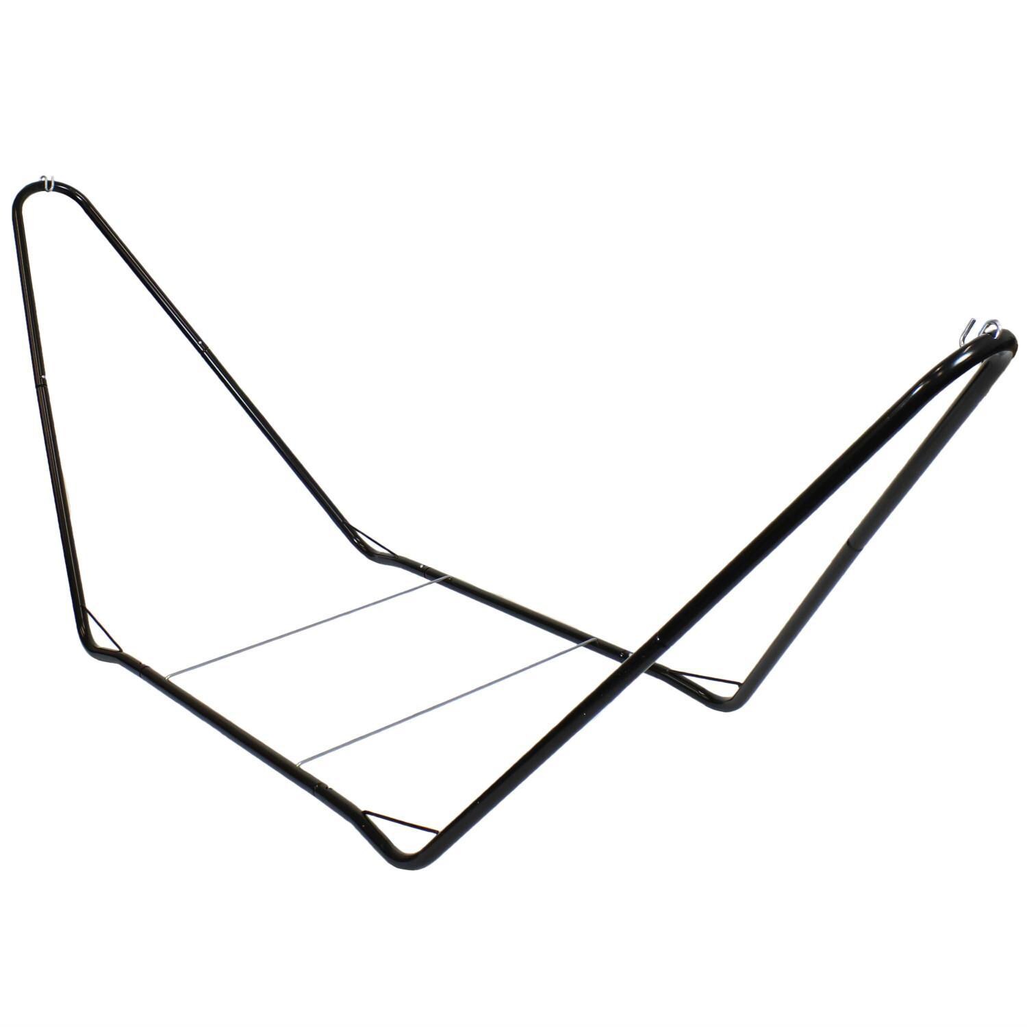 Ultimate Patio Steel Portable Hammock Stand - Black