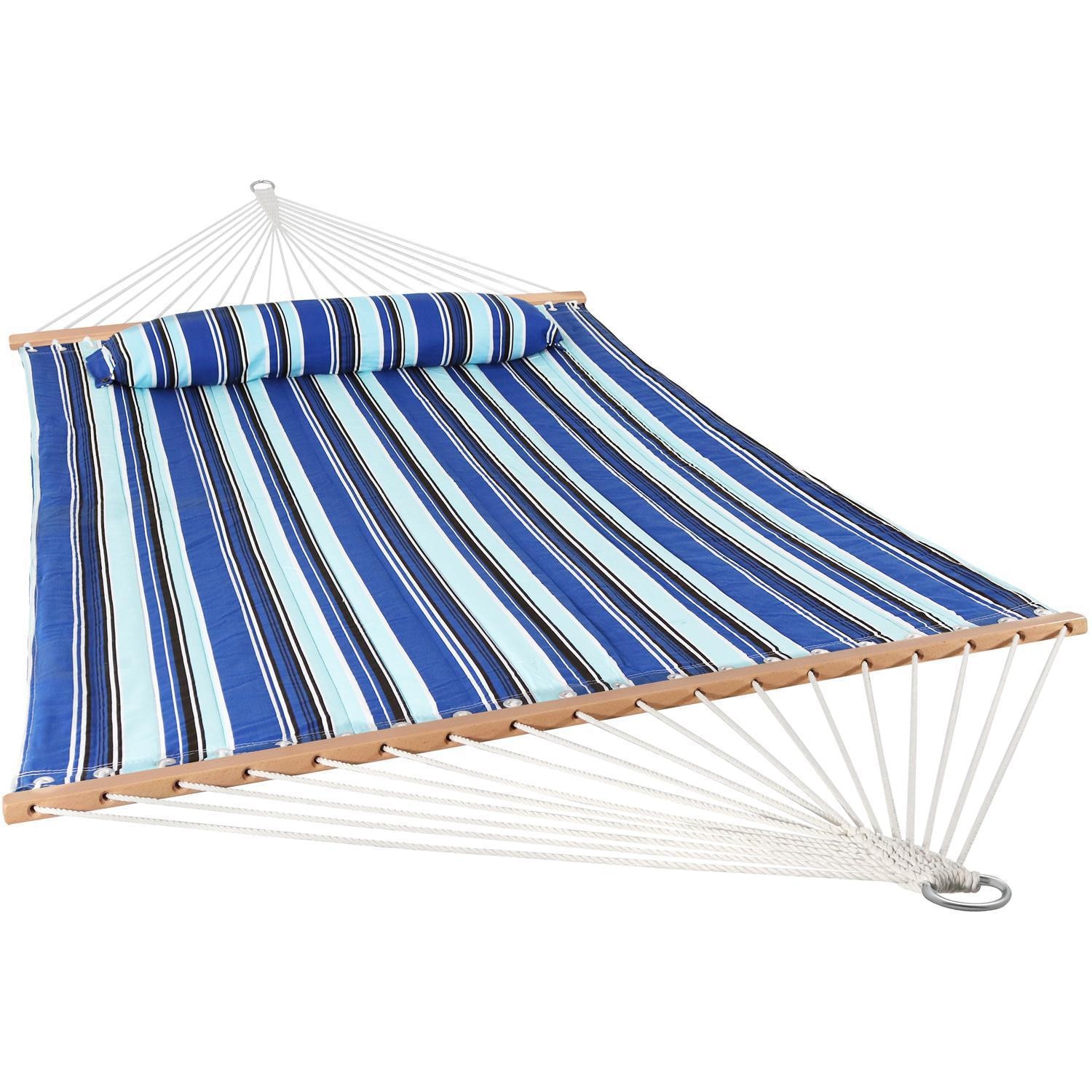 Ultimate Patio Quilted Double Hammock w/ Universal Stand - Catalina Beach - Hammock thumbnail