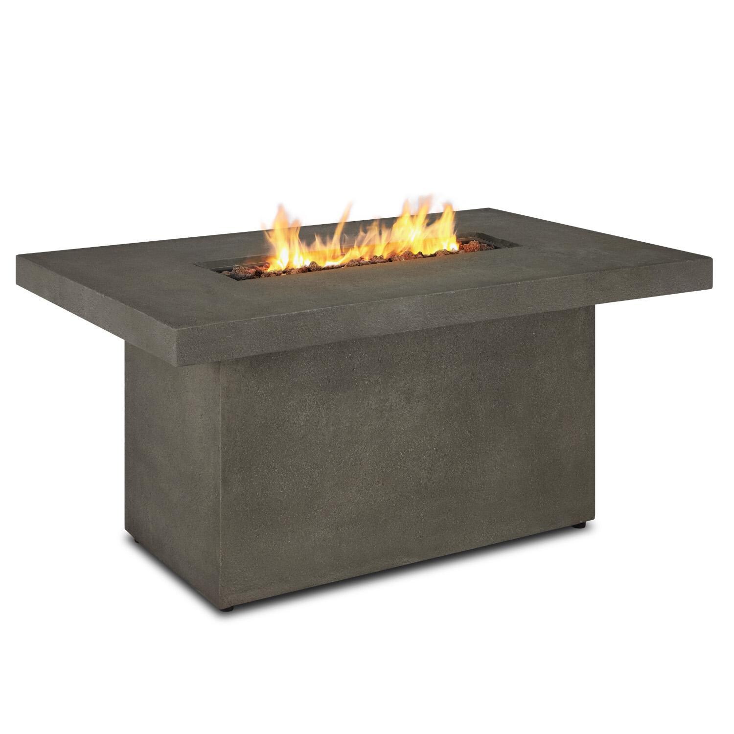Lakeview Outdoor Designs SC-C9640LP-TGLG Arabella 50-Inch Rectangle Propane Gas Fire Table - Flames thumbnail