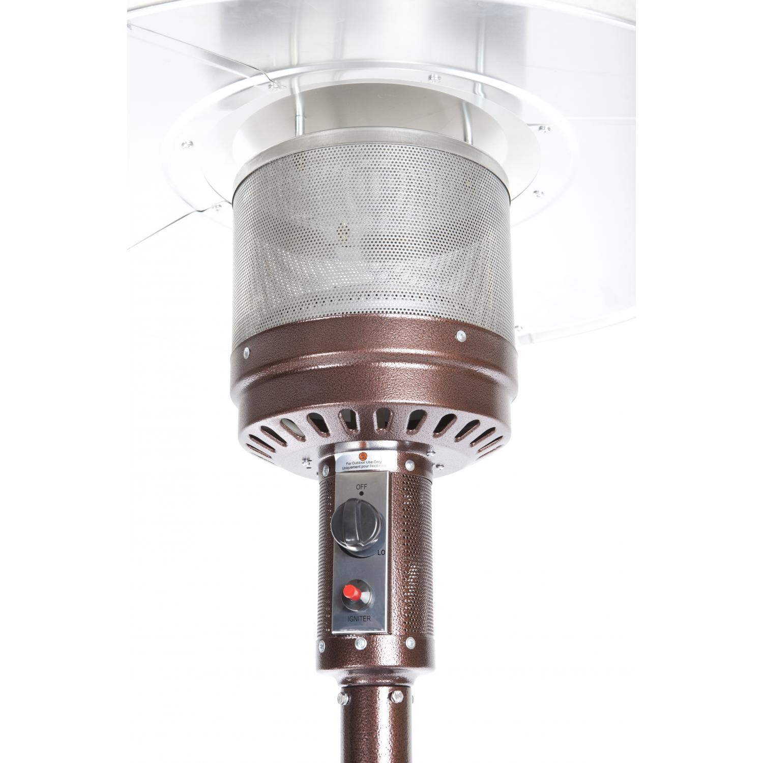 Fire Sense 46,000 BTU Commercial Propane Patio Heater - Emitter Grid & Ignition thumbnail