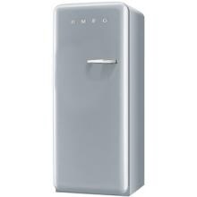 Smeg 9.22 Cu. Ft. Left Hinge Retro Style Refrigerator / Freezer - Silver FAB28USVL1 image