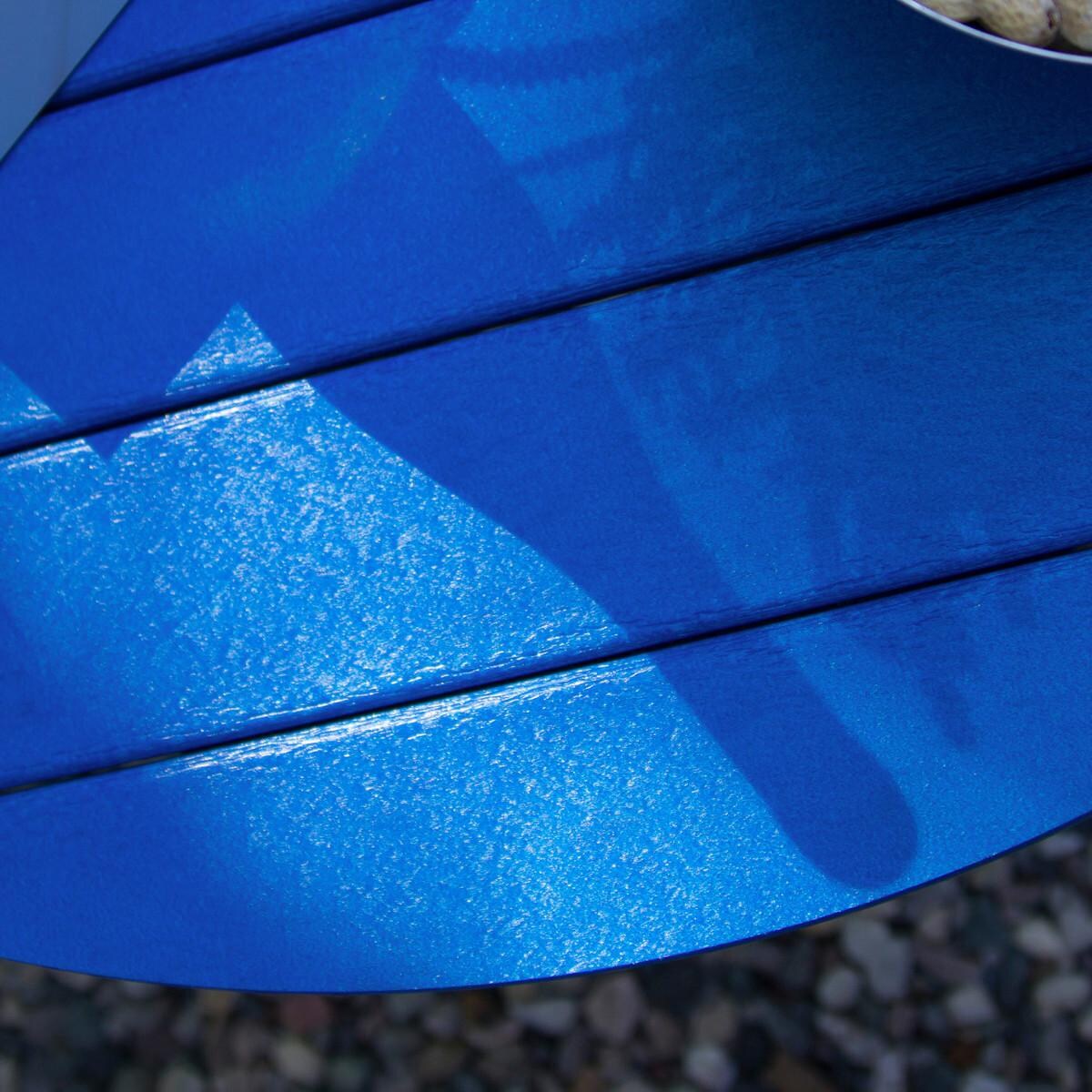 POLYWOOD PWS119-1-PBAR Classic Folding Adirondack 5-Piece Conversation Group - Table Detail thumbnail