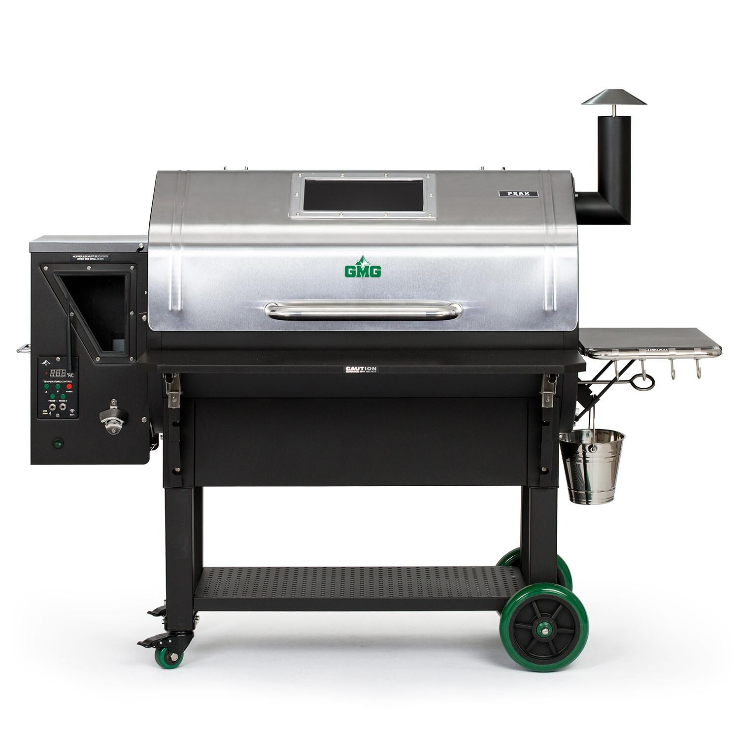 Green Mountain Grills Peak SS Wi-Fi Controlled Wood Pellet Grill thumbnail