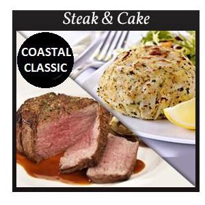 Steak & Cake 4 (6oz) Filet Mignons & 4 (4oz) Crab Cakes By Chicago