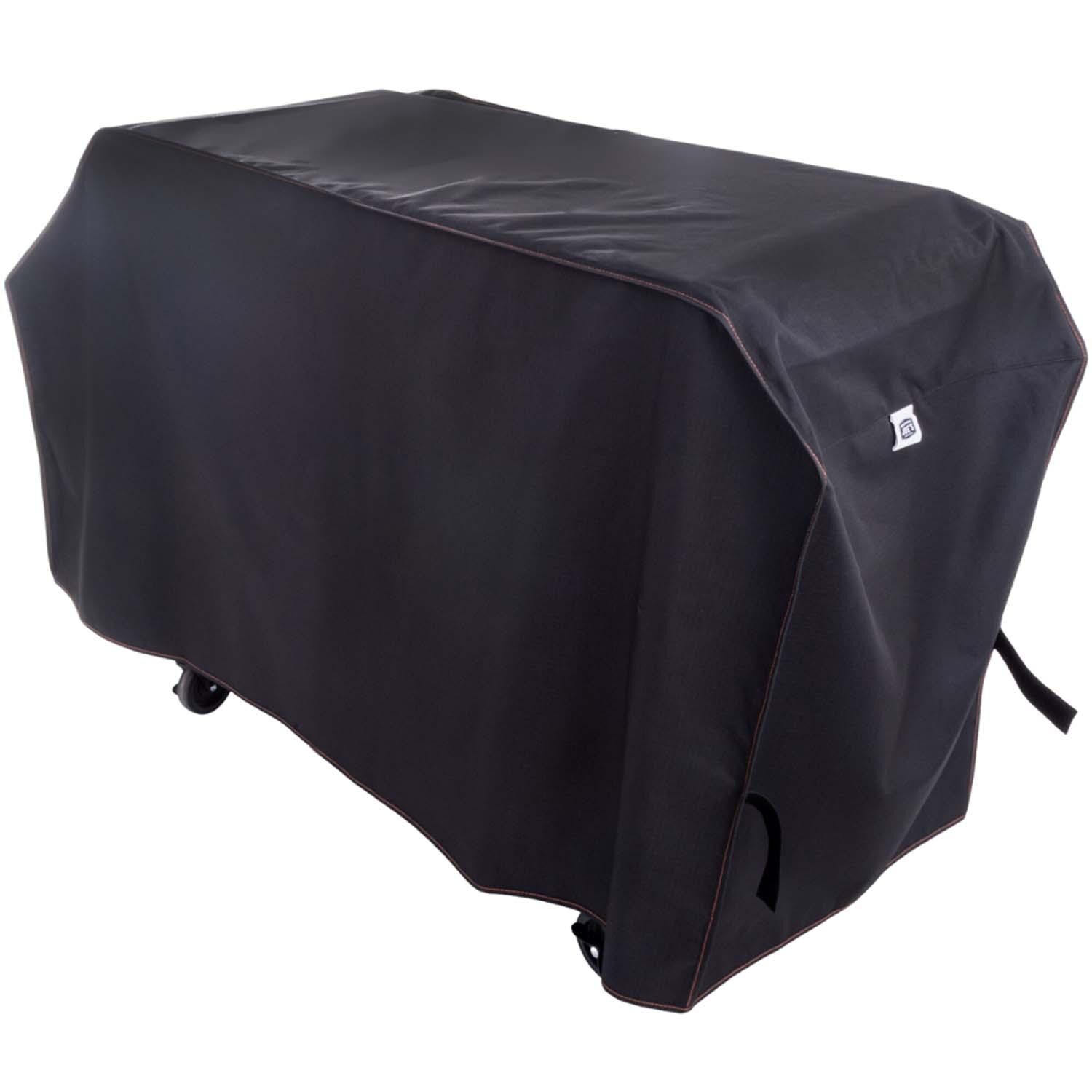 Oklahoma Joe's 5927573P04 Workstation Prep & Storage Cart Cover - Left Angle - White Background thumbnail