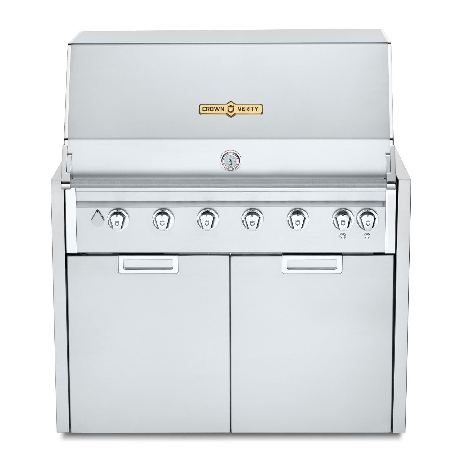 Crown Verity Infinite Series 42-Inch Modular Natural Gas Grill W/ Lights - IGM42NG-LT