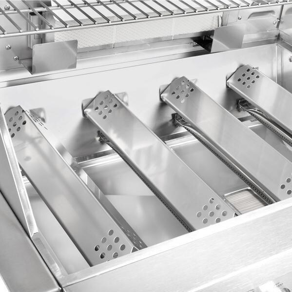 KitchenAid 30-Inch Built-In Propane Gas Grill - Stainless Steel Flame Tamers thumbnail