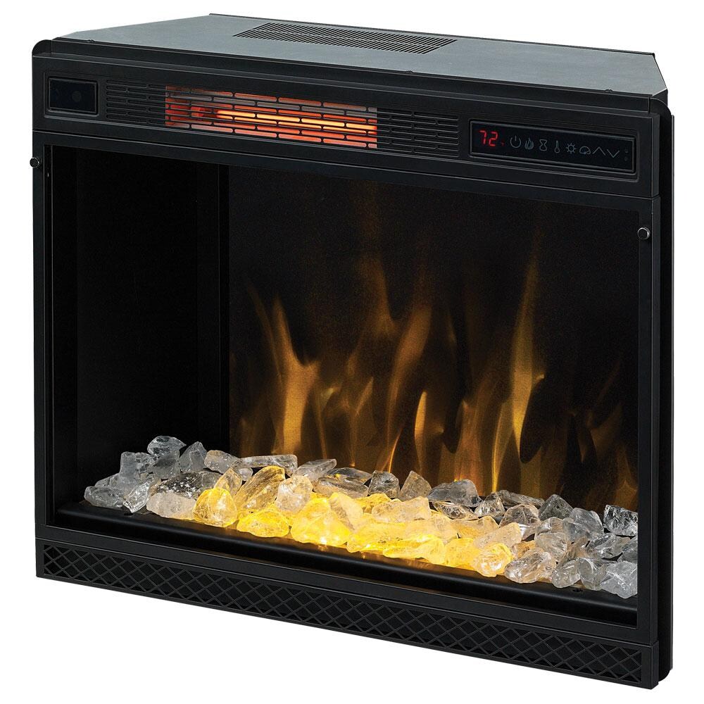 Classic Flame 28II042FGL Spectrafire 28-Inch 3D Infrared Quartz Electric Fireplace Insert - Angle Green thumbnail