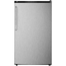 Summit 18-Inch 3.6 Cu. Ft. ADA Compliant Freestanding Compact Refrigerator / Freezer - Stainless Steel - FF433ESCSSADA image