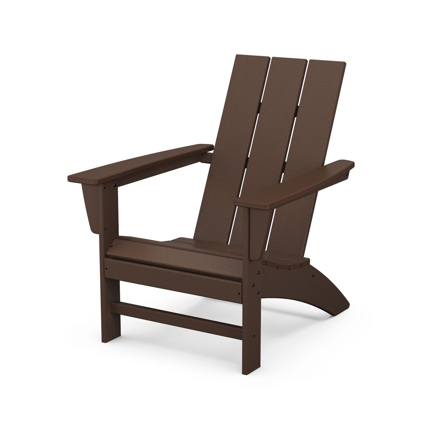 POLYWOOD Modern Mahogany Adirondack Chair thumbnail
