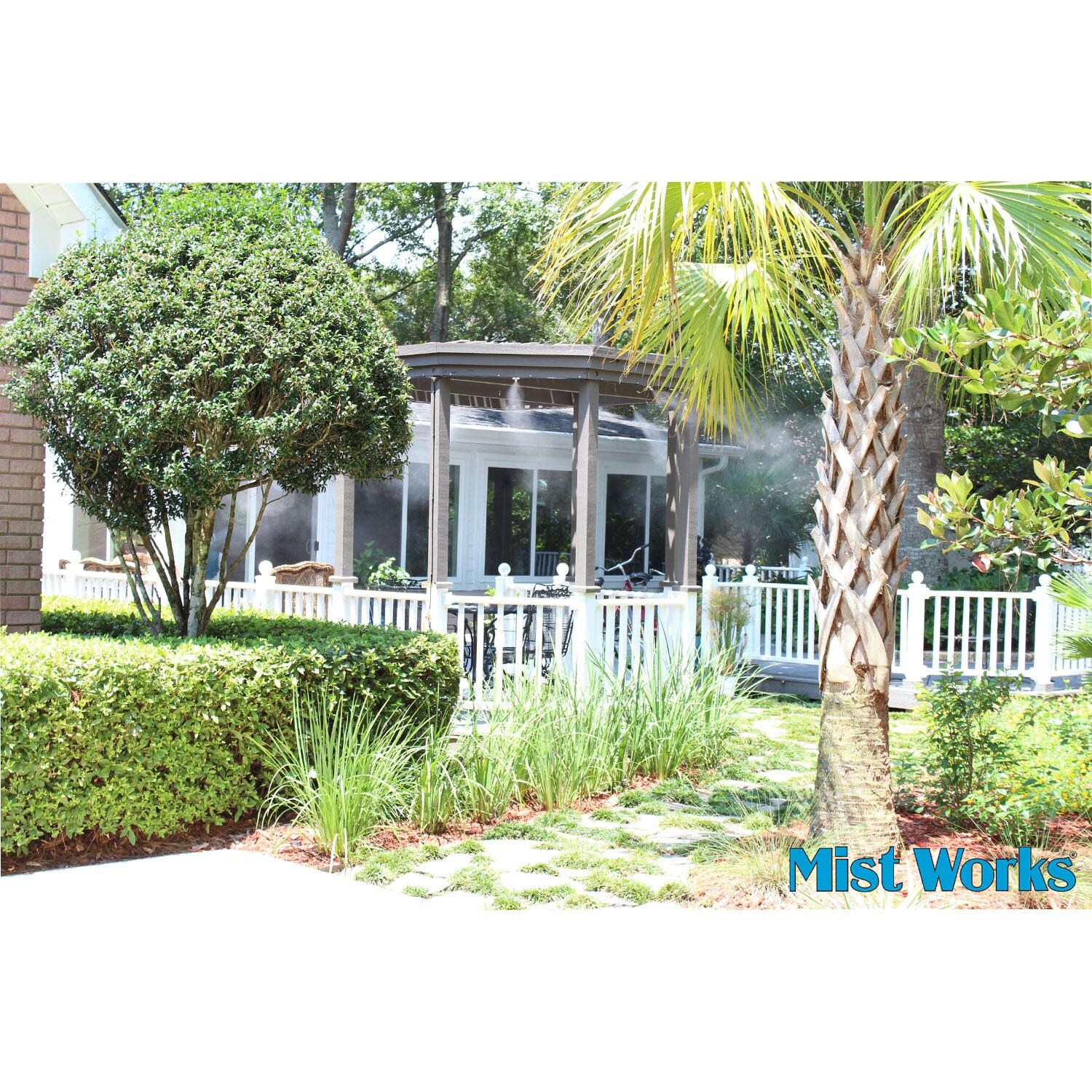 Mist Works Gulf Breeze High-Pressure Residential Misting System Kit - Lifestyle thumbnail