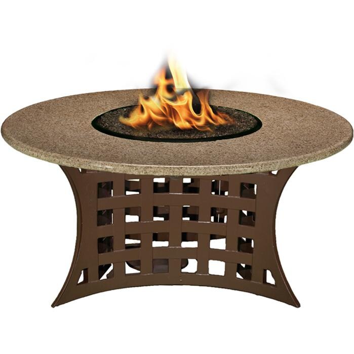 California Outdoor Concepts La Costa 42-Inch Fire Pit Table - Front View thumbnail
