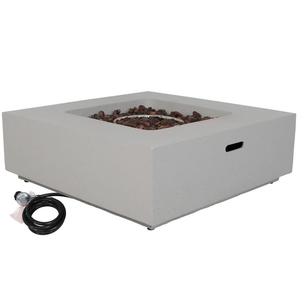 Ultimate Patio 34-Inch Square Propane Gas Fire Pit - Main View thumbnail