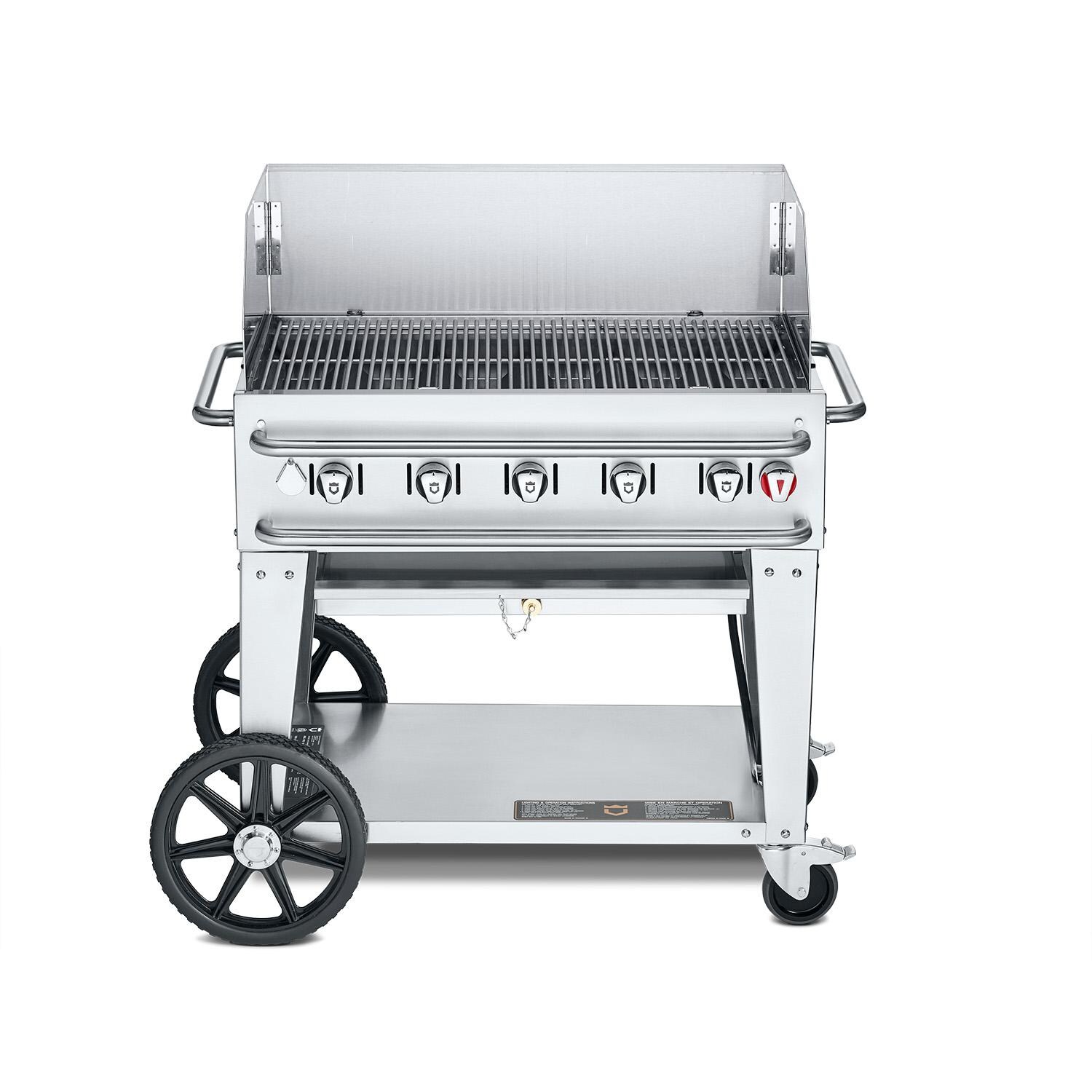 Crown Verity CV-RCB-38WGP 36-Inch Rental Propane Grill Windguard Package thumbnail