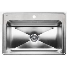Blanco Magnum Large 33 X 22 18-Gauge Single Bowl Stainless Steel Drop-In Sink - 440278 image