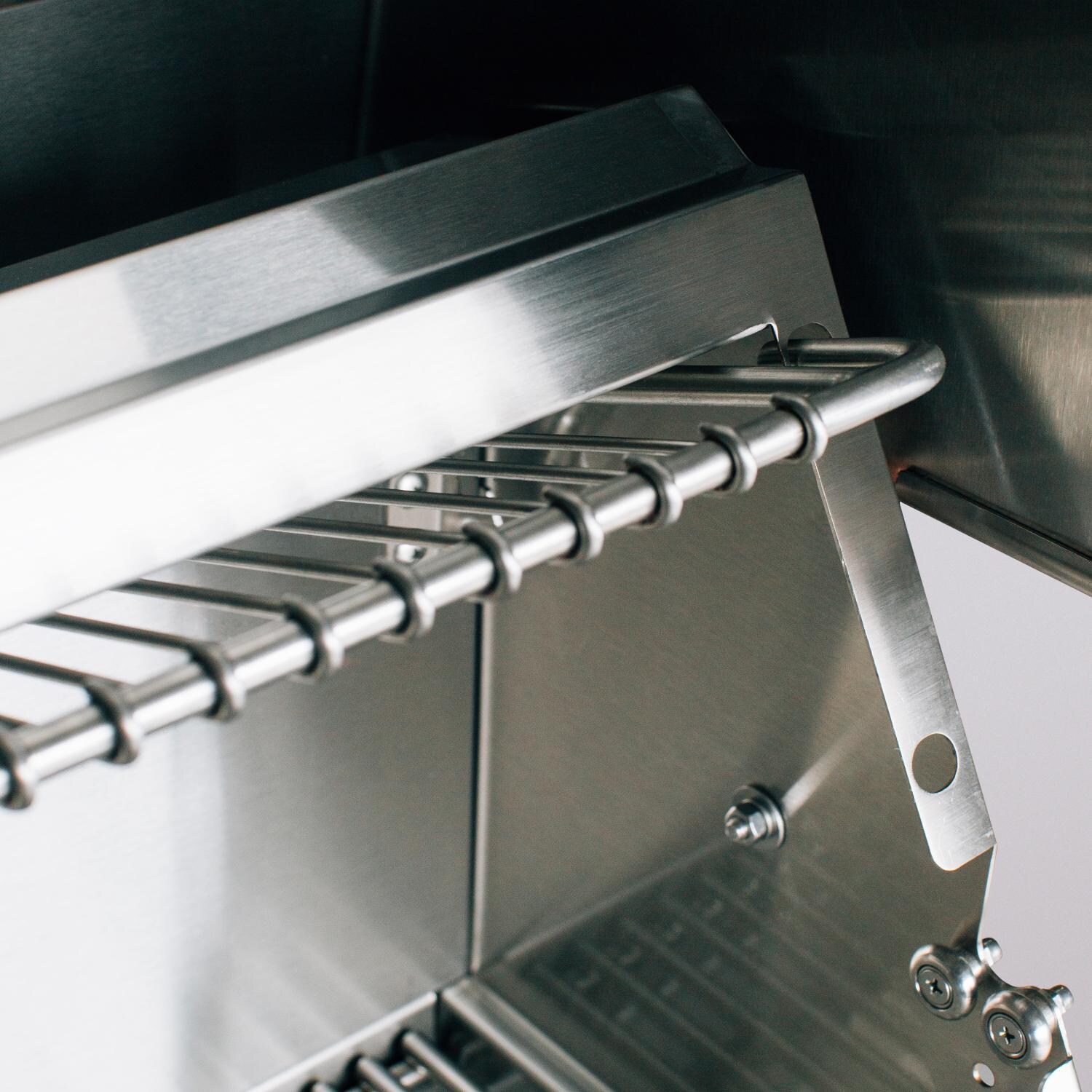 American Made Grills EST36-LP Estate 36-Inch 3-Burner Built-In Propane Gas Grill - Warming Rack Raised thumbnail