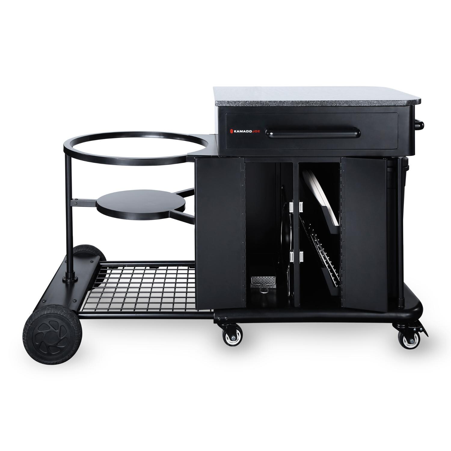 Kamado Joe KJ-CART Modular Cart For 18-Inch Classic Grills - Storage Compartments thumbnail