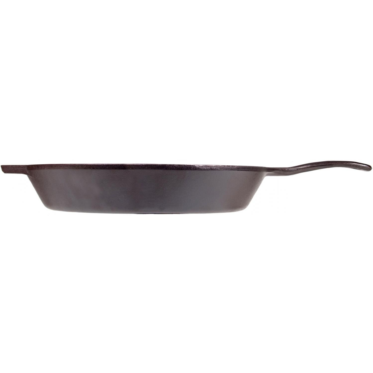 Lodge 15-Inch Seasoned Cast Iron Skillet - Side thumbnail
