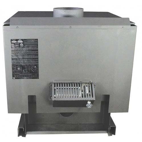 US Stove 3000 Sq. Ft. EPA Certified Wood Burning Stove - Back View thumbnail