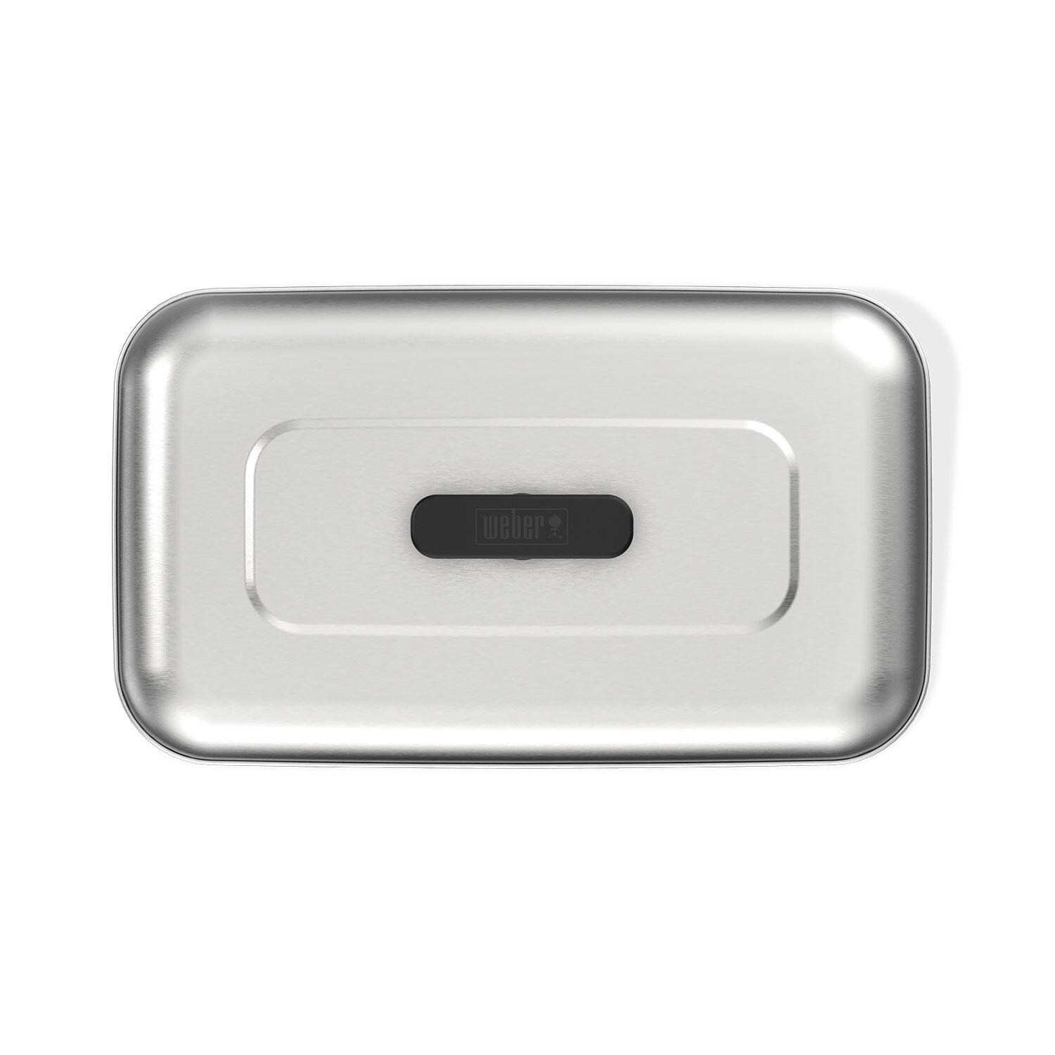 Weber 3400426 XL Basting Dome - Overhead View - White Background thumbnail