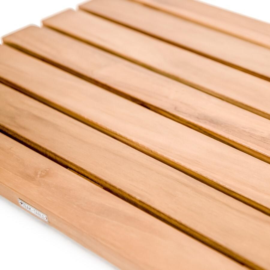 Teak + Table Monday Teak Patio Shower Mat - Closeup - Detail thumbnail