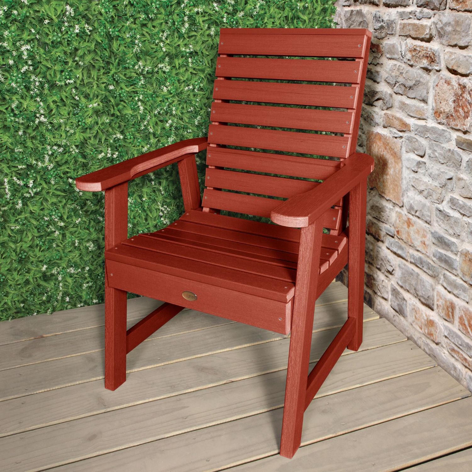 Lakeview Elm Point Dining Armchair - Rustic Red