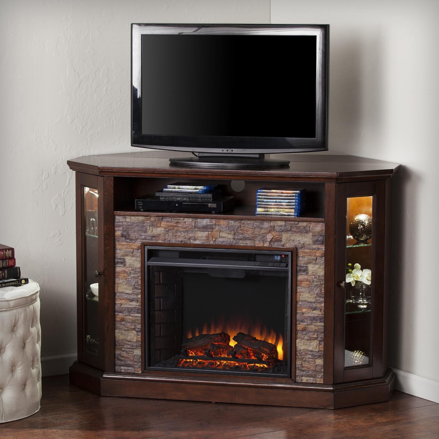 Electric Fireplace Tv Stands Entertainment Centers Bbqguys