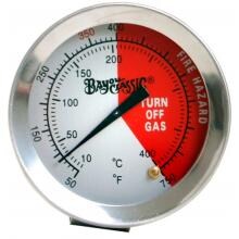 Bayou Classic Thermometers 12 Inch Stainless Steel Fry Thermometer