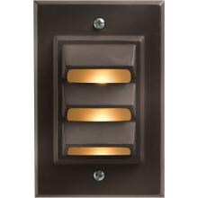 Hinkley Lighting Deck One Light 5-Inch LED Outdoor Deck Light - Bronze - 1542BZ-LED