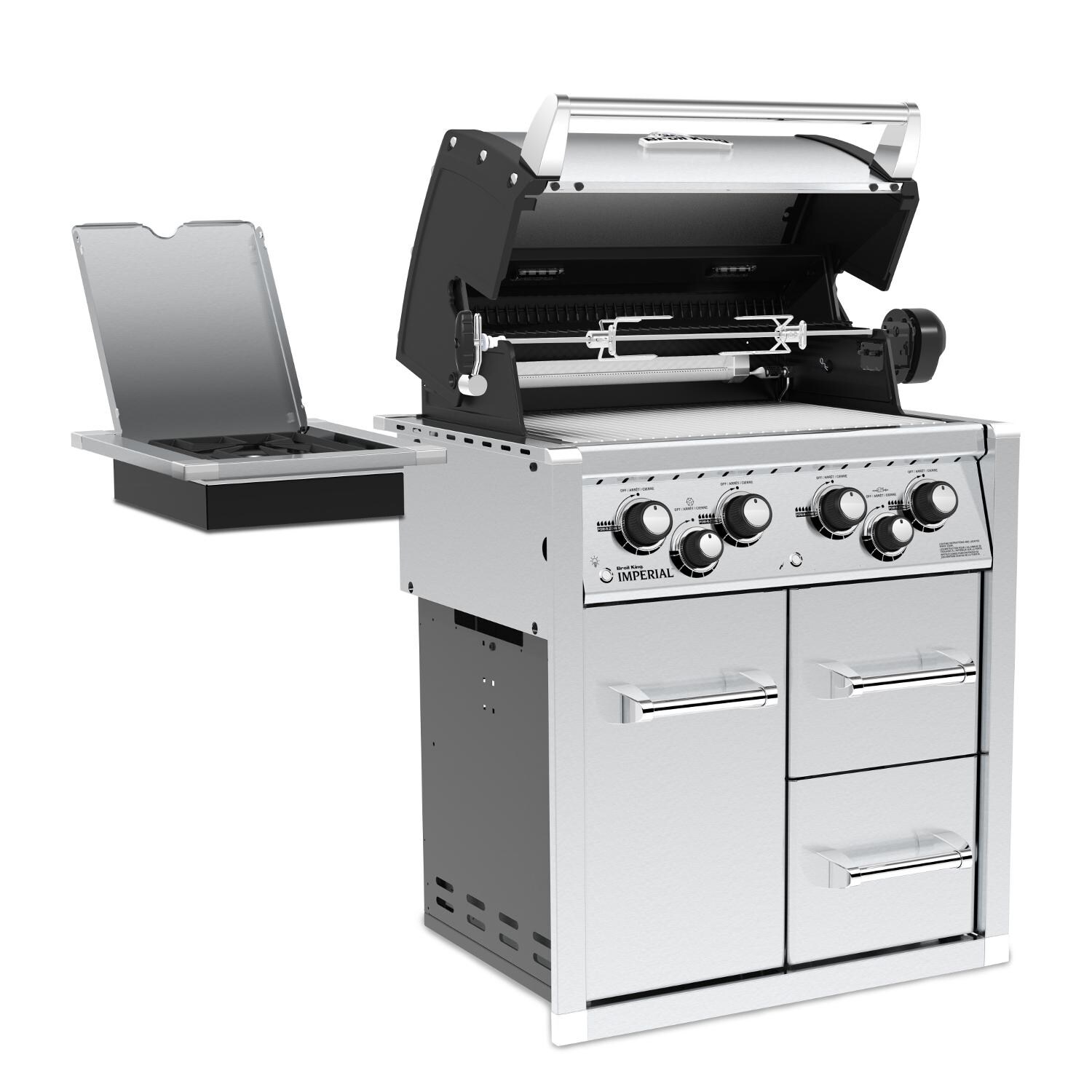 Broil King Imperial 490 4Burner BuiltIn Propane Gas Grill With