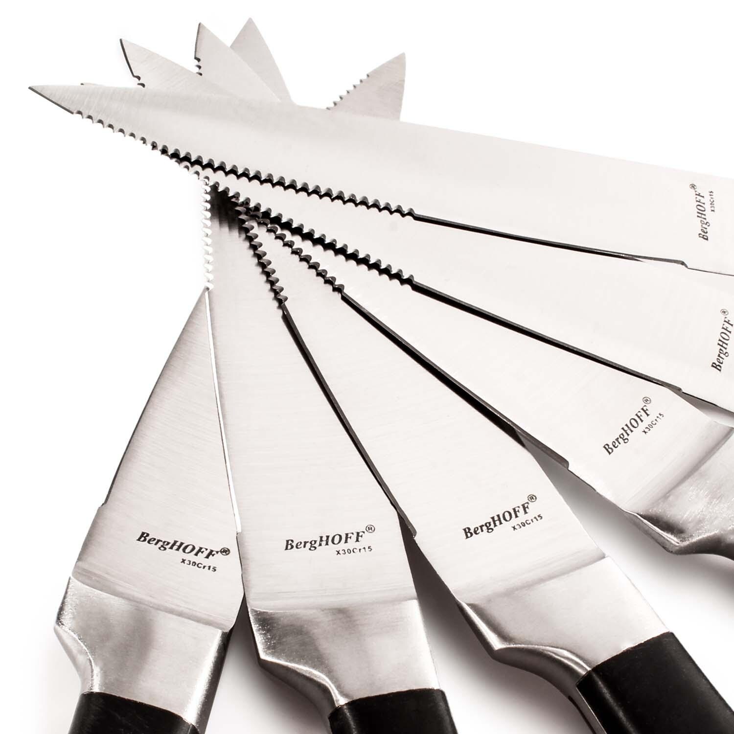 BergHOFF 5-in Essentials Classico 12 Pc Stainless Steel Steak Knife Set - Blade - Detail thumbnail