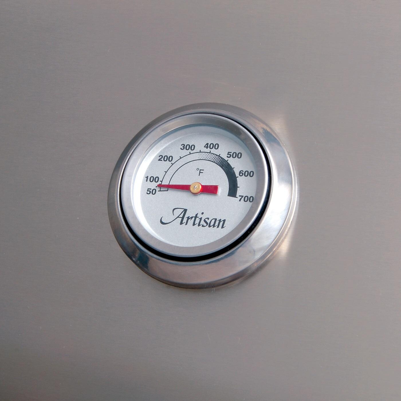 Artisan Professional ARTP-36C-NG 36-Inch Natural Gas Grill With Rotisserie - Thermometer thumbnail