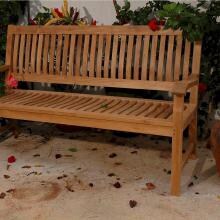 Anderson Teak Del-Amo 3-Person Teak Patio Bench