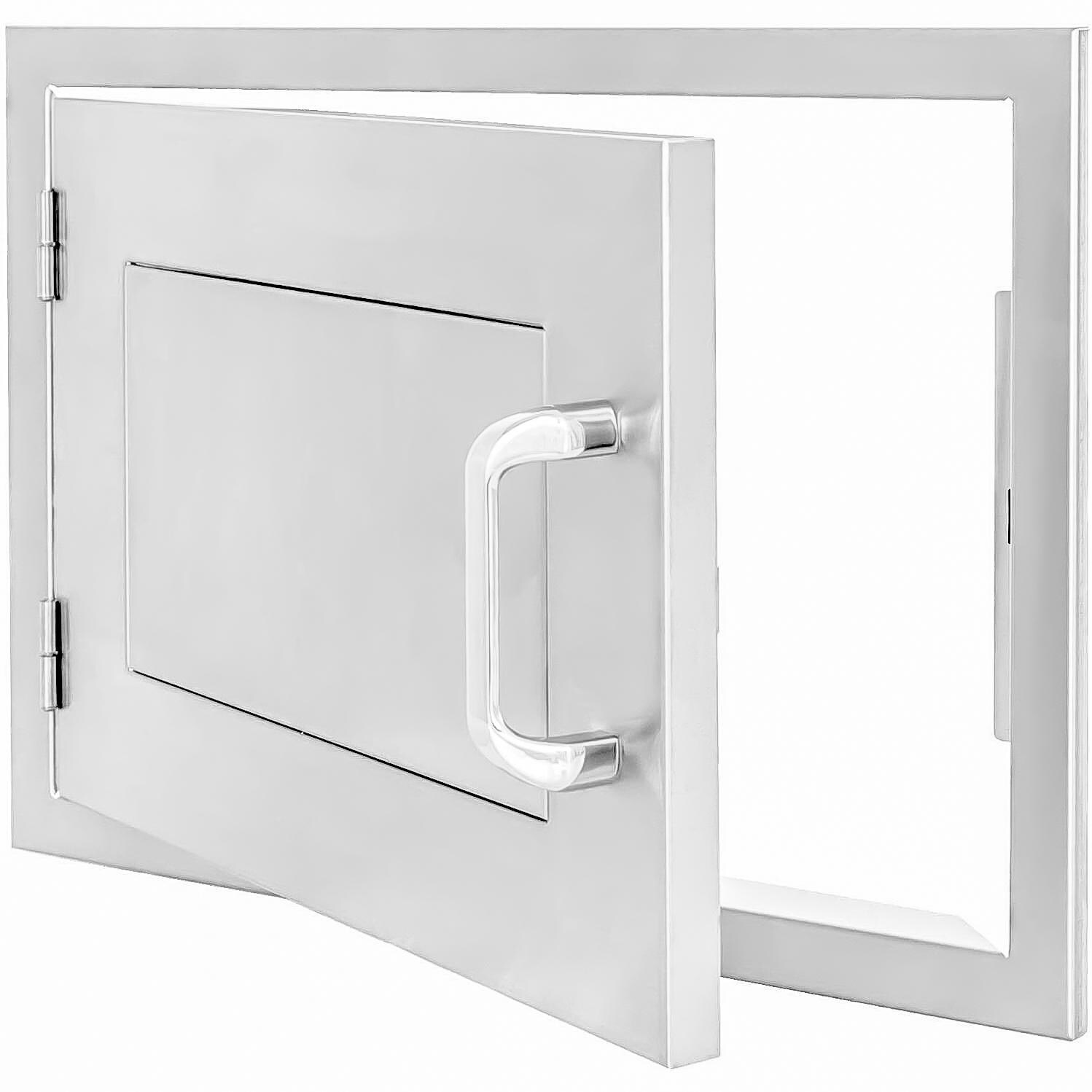 BBQGuys.com Kingston Panel Series Single Access Door - Open View thumbnail