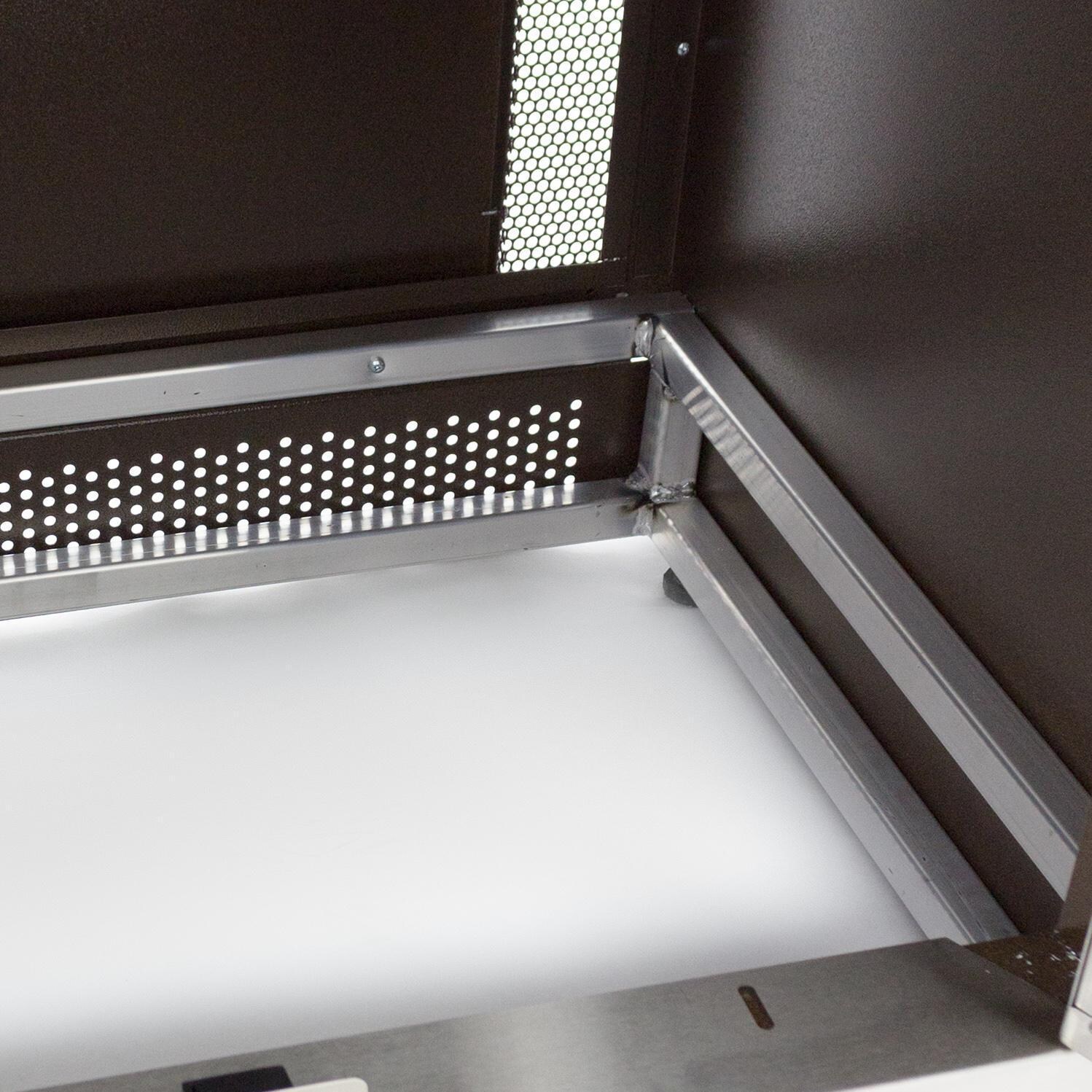 Blaze BBQ Island - Finished Interior With Welded Aluminum Framing thumbnail